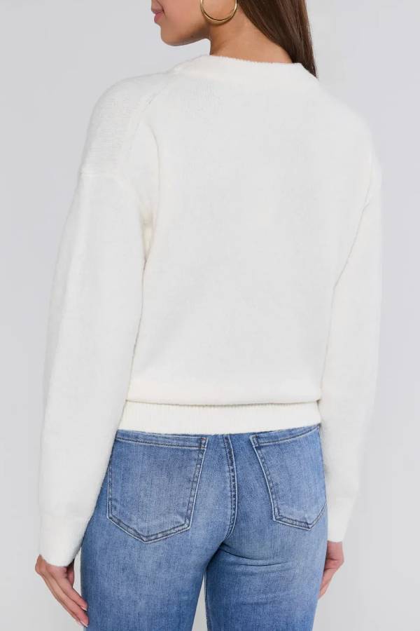 Natalie Cream Knit Sweater
