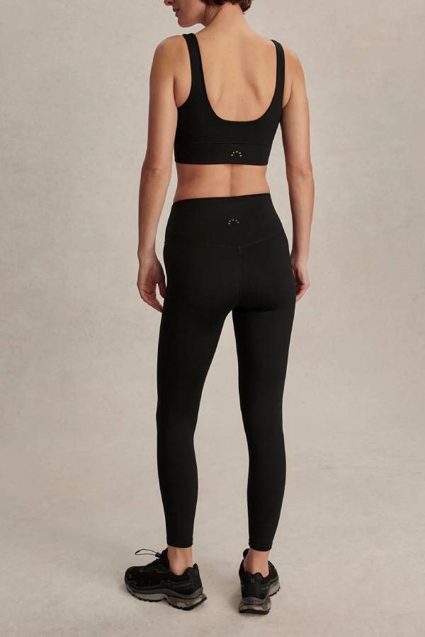 High-waisted skinny jeans