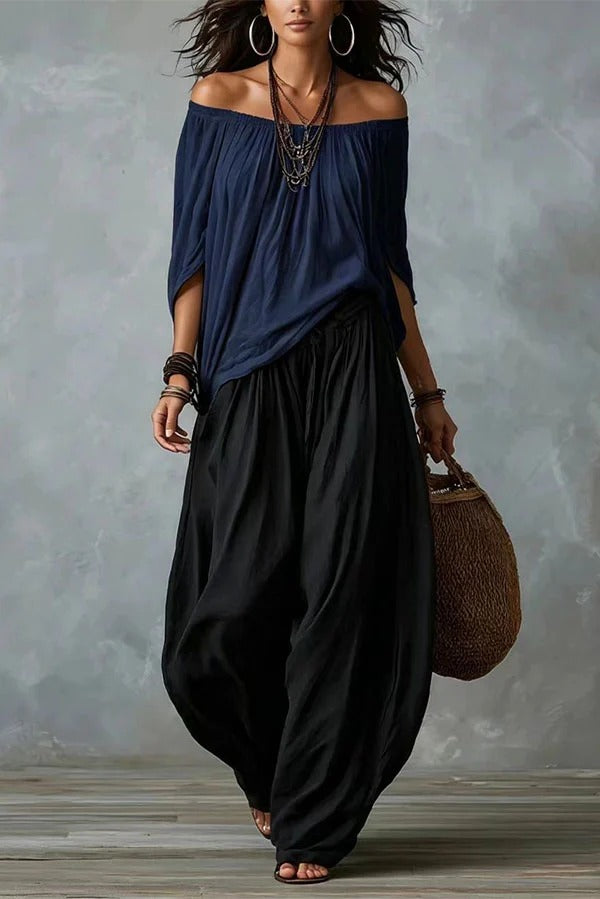Elena Boho Chic Two-Piece Set