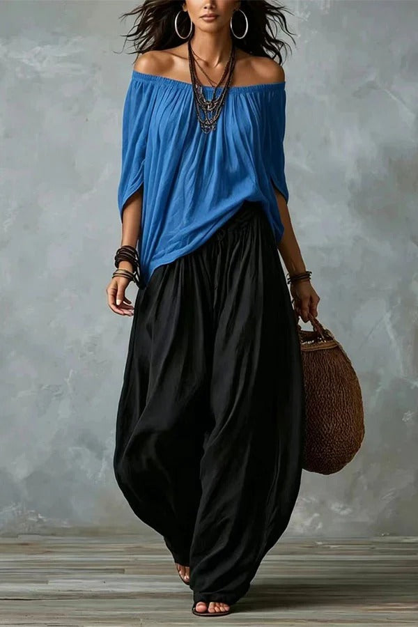 Elena Boho Chic Two-Piece Set