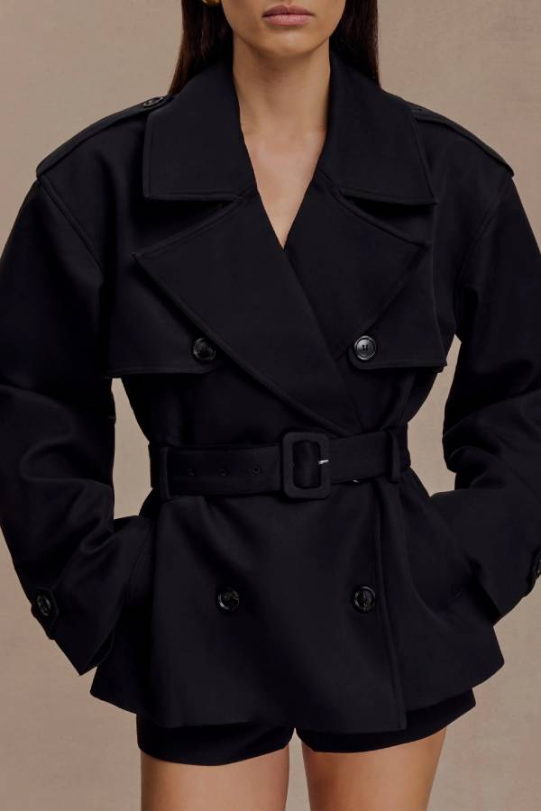 Short Trench Jacke