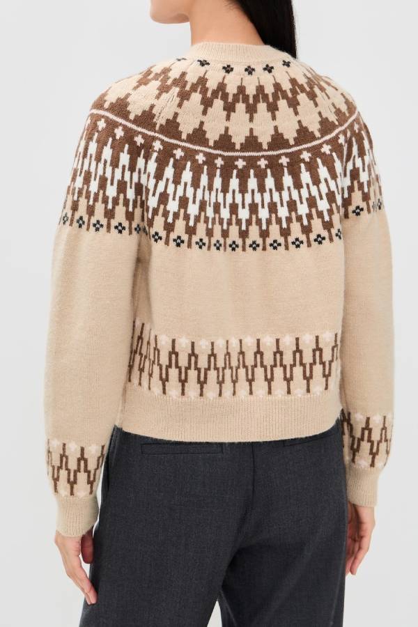 Isle Hairy Button Up Cardigan Sweater