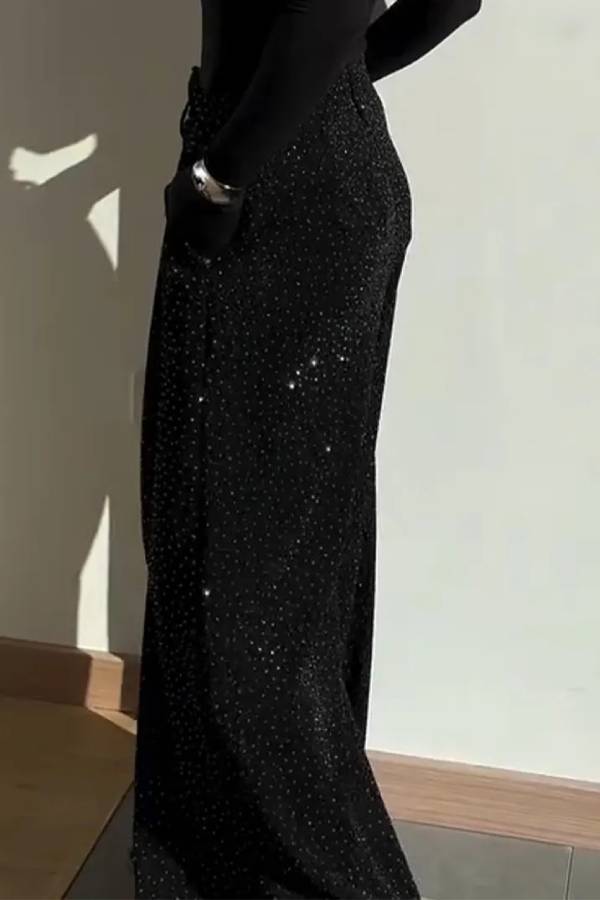 Women Hot Stamping Casual Pants