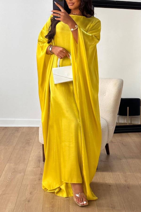 Temperament commuting long-sleeved dress