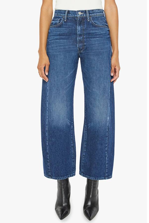 The Half Pipe Flood High Waist Ankle Wide Leg Jeans