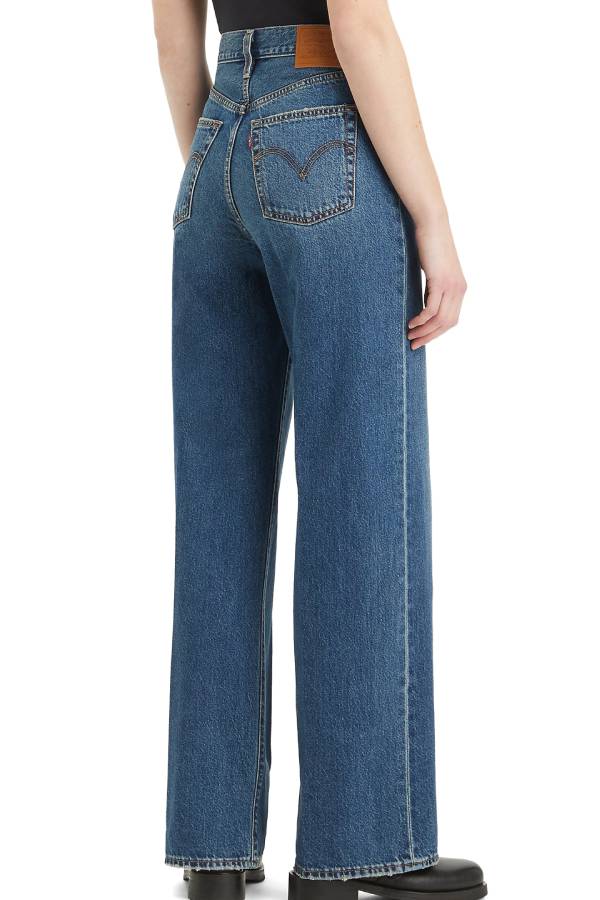 Ribcage High Waist Wide Leg Jeans