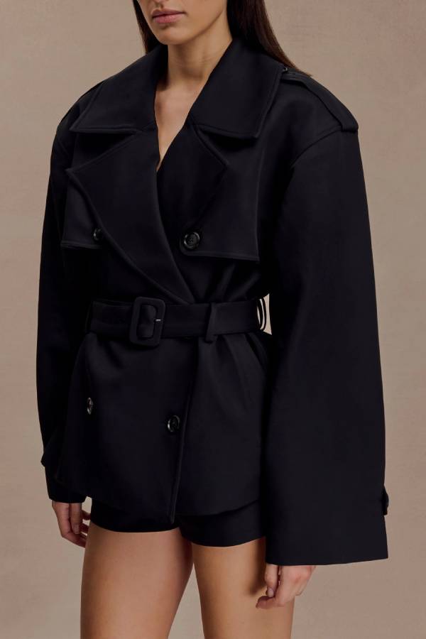 Short Trench Jacke