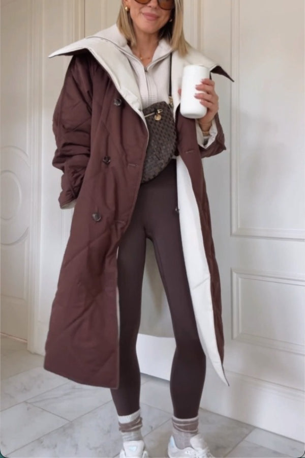 Annalise Reversible Wrap Coat