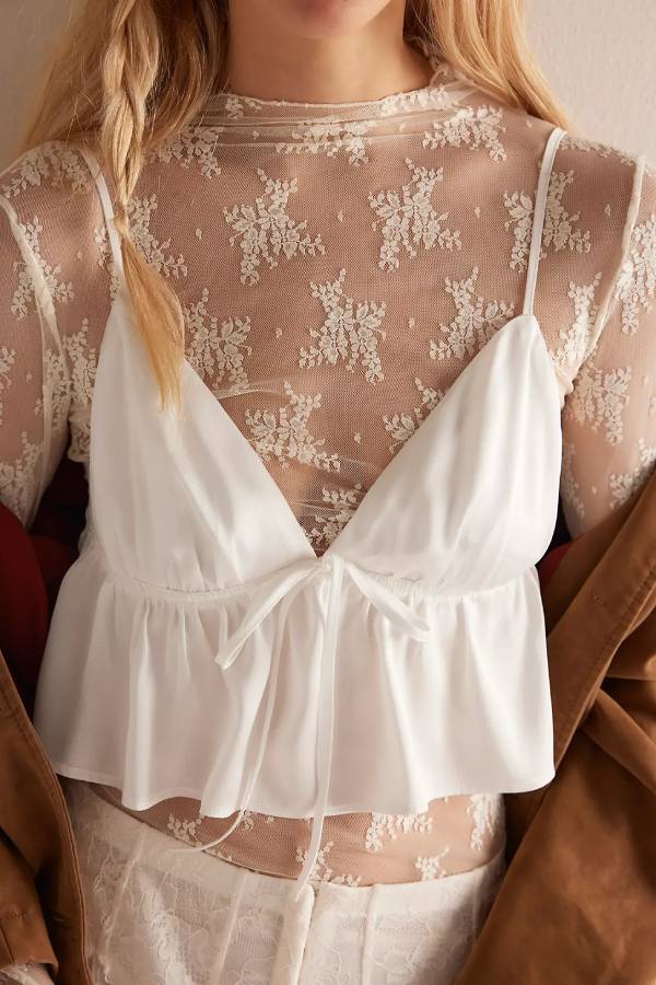 Lady Lux Layering Top