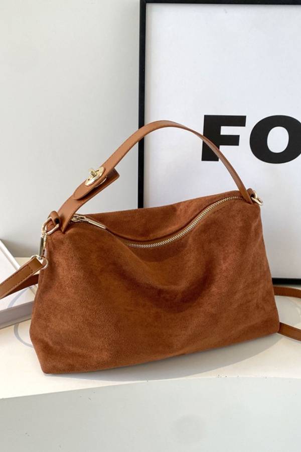 Retro-style handbag/shoulder/crossbody bag