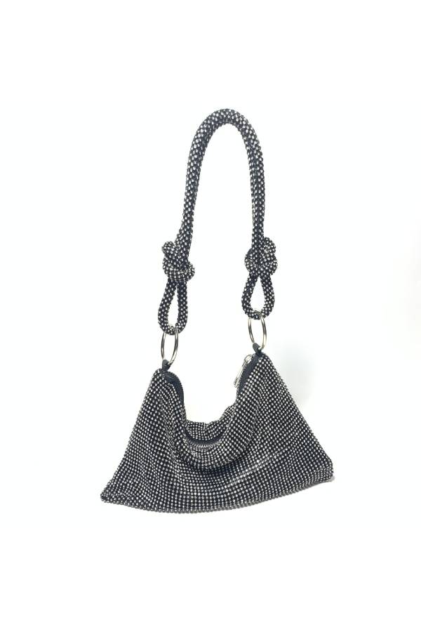 Vintage diamond-encrusted evening handbag