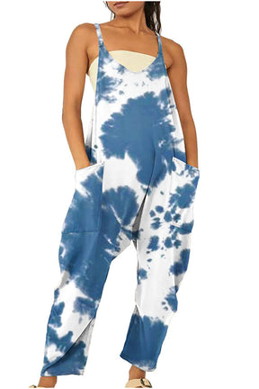 Forever Comfortable Pocketed Loose Fit Cami Jumpsuit
