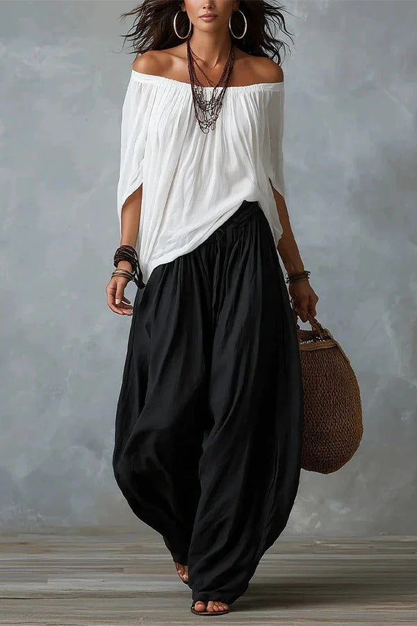 Elena Boho Chic Two-Piece Set