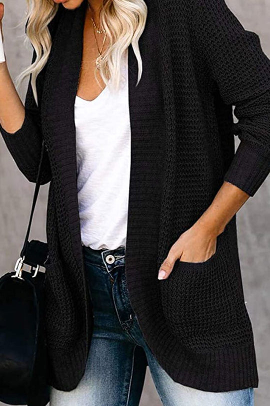 Oversized Knitted Sweater Cardigan