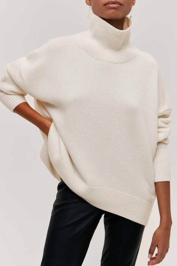 Cloudless Sky Turtleneck Oversized Sweater
