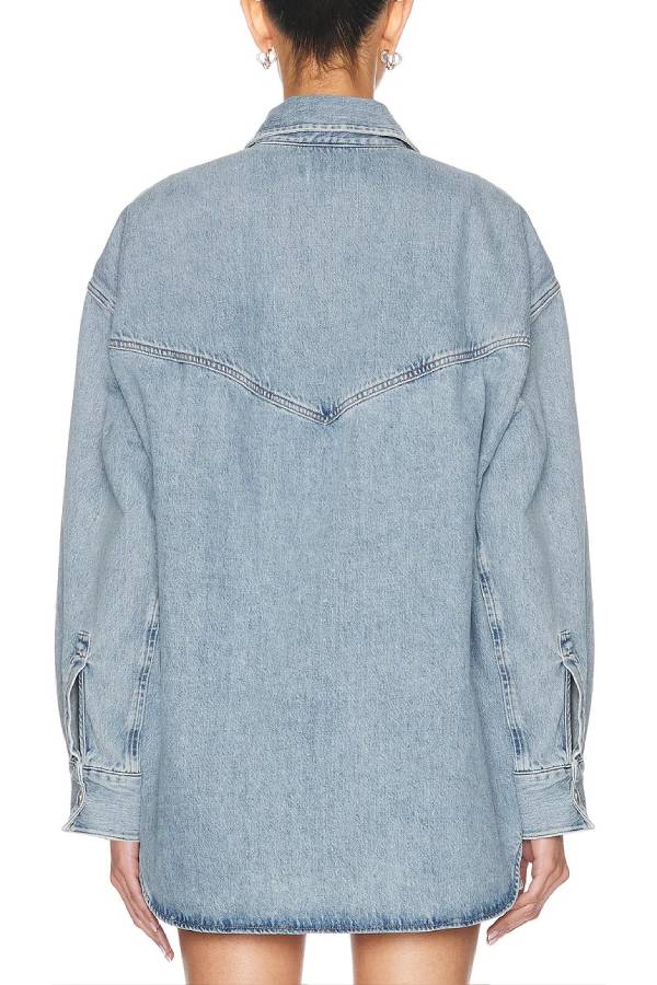 Oversized Denim Shirt