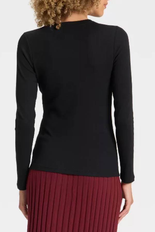Women's Slim Fit Long Sleeve Top