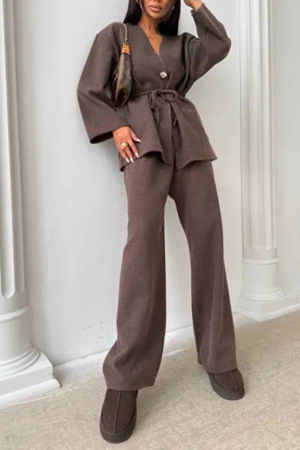 CARLEE CHOCOLATE COTTON SET