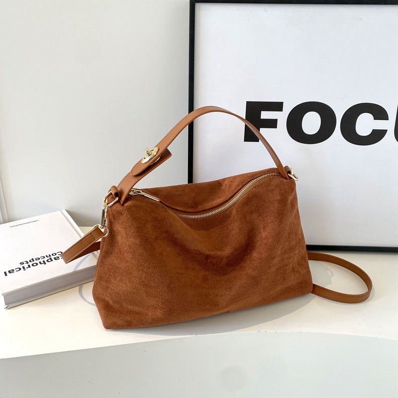 Retro-style handbag/shoulder/crossbody bag