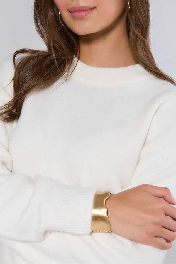 Natalie Cream Knit Sweater