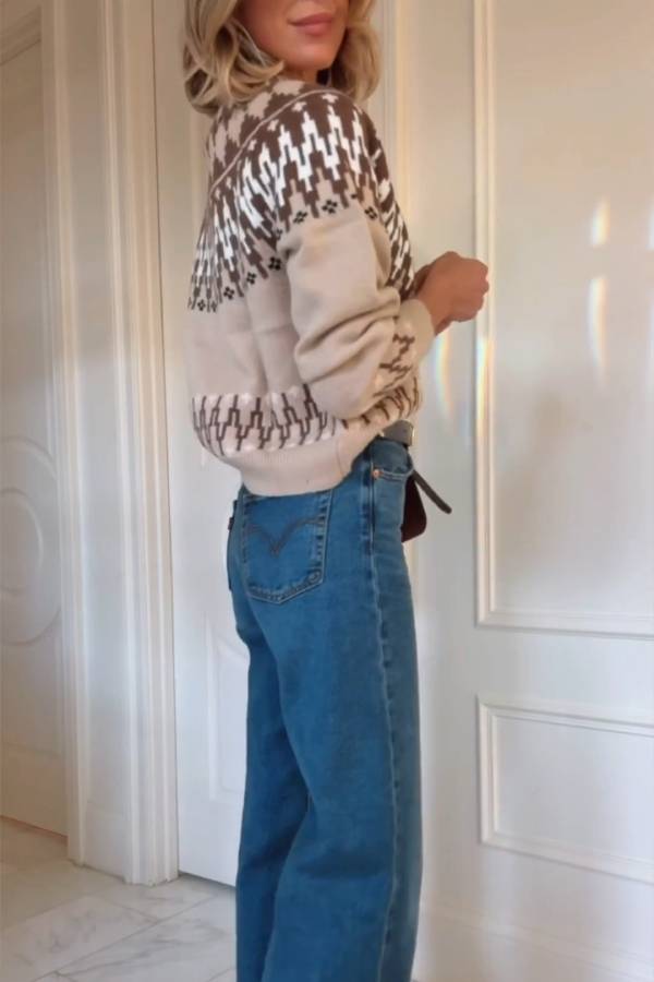 Isle Hairy Button Up Cardigan Sweater