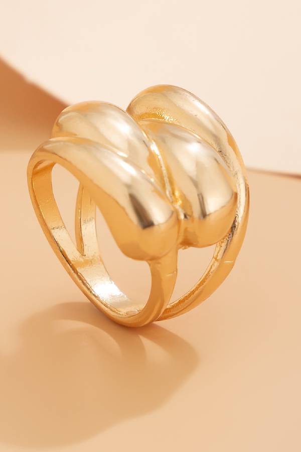 Mirror alloy geometric ins bracelet