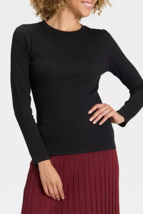 Women's Slim Fit Long Sleeve Top
