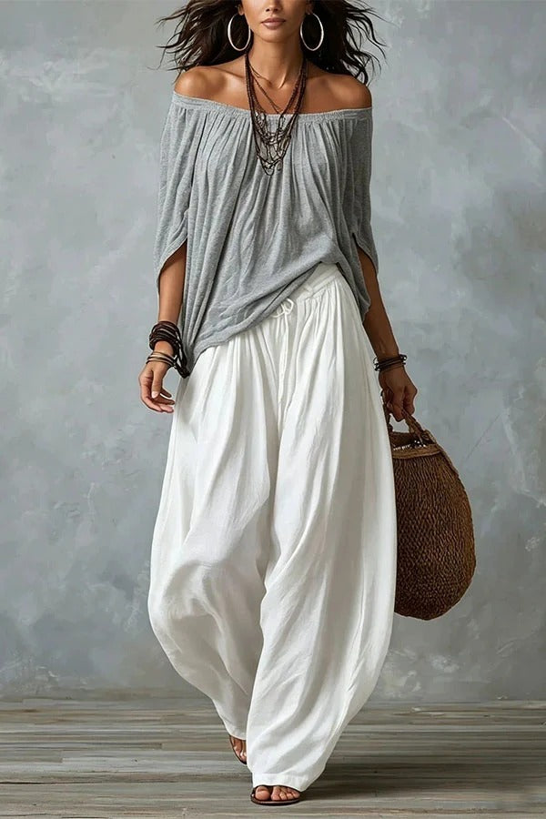 Elena Boho Chic Two-Piece Set