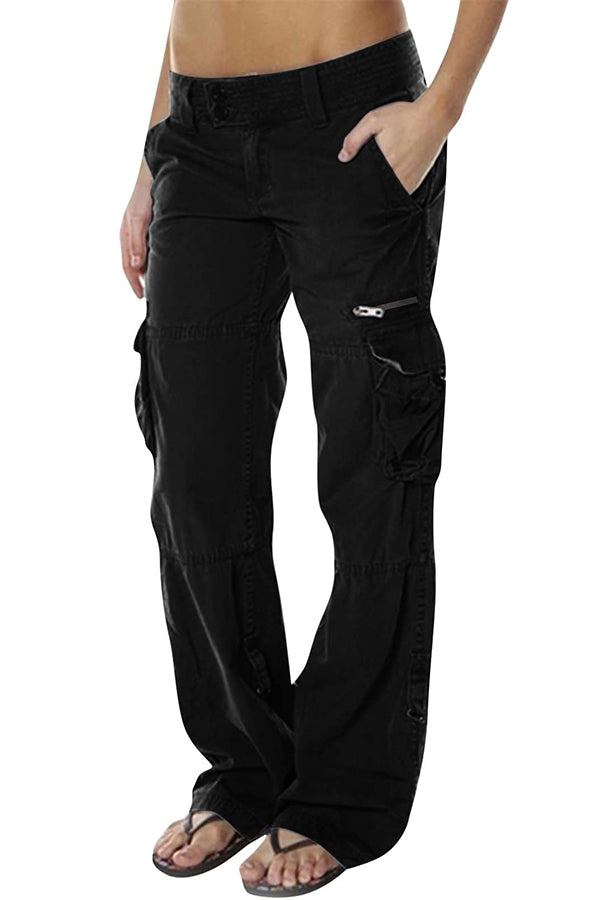 WOMEN'S TACTICAL ACTIVE LOOSE MULTI-POCKETS CARGO PANTS
