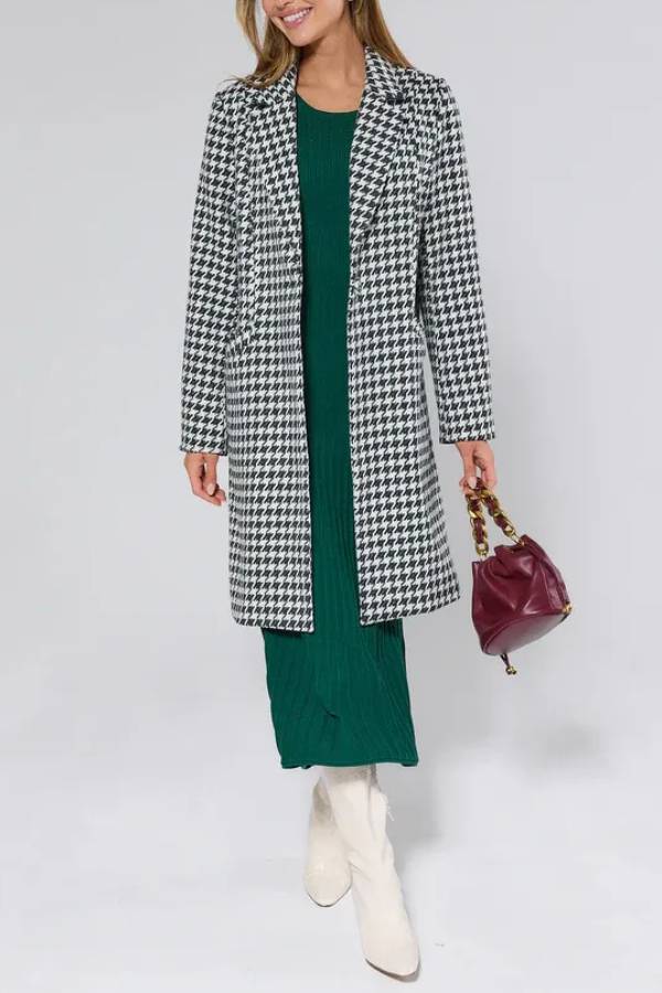 Lena Green Knit Midi Dress