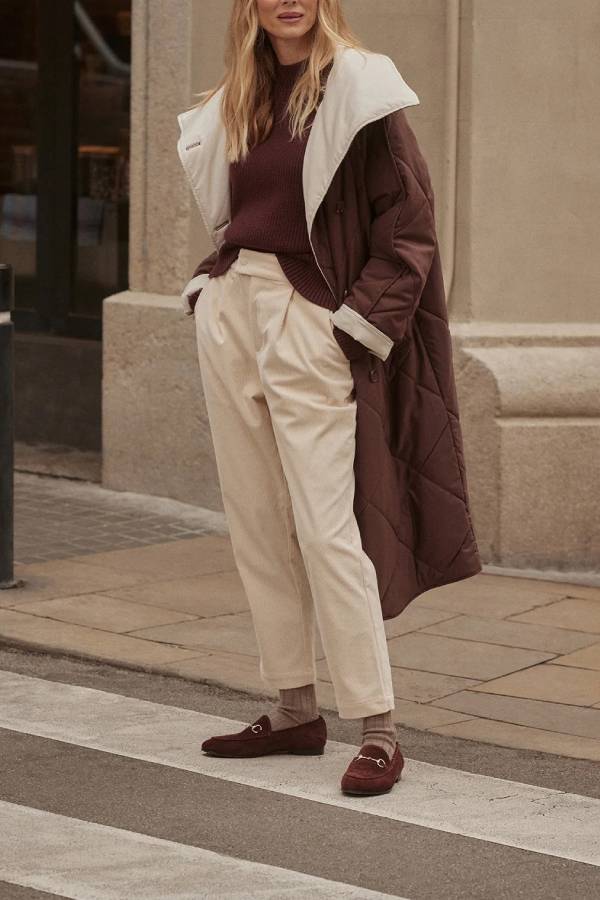 Annalise Reversible Wrap Coat