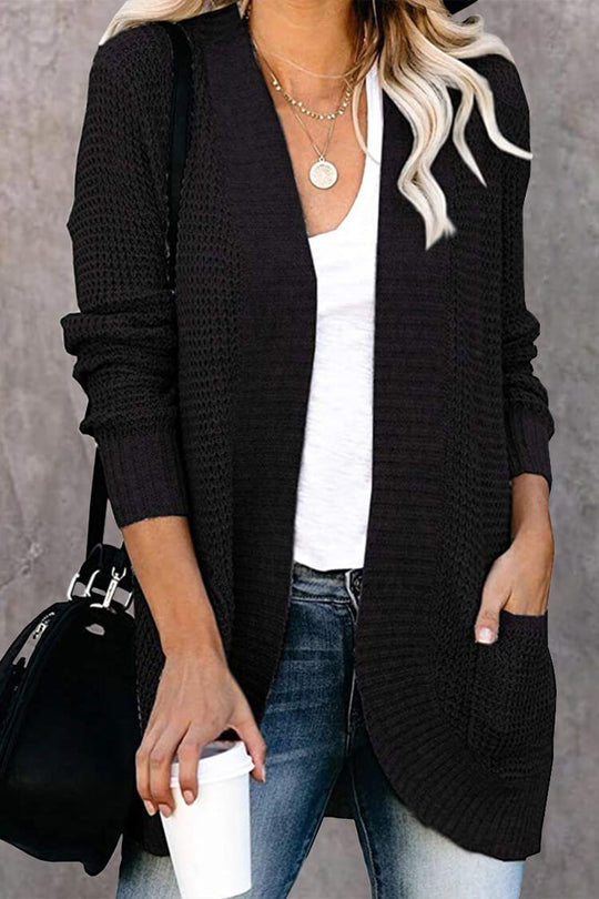 Oversized Knitted Sweater Cardigan