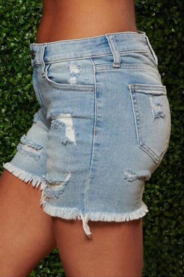 On-trend Ripped Sexy Denim Shorts (3 Colors)