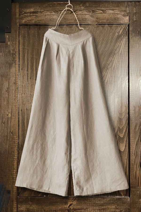Casual Retro Cotton Linen Pants